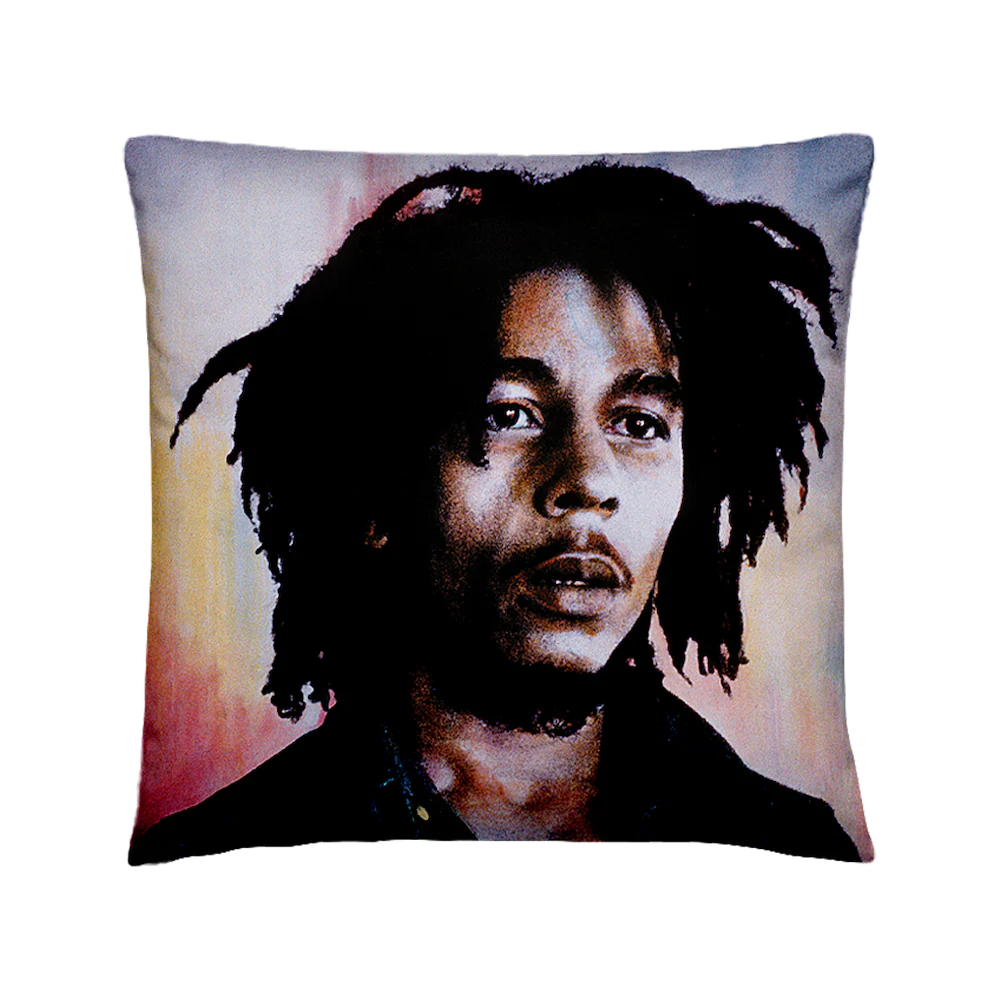 Bob Marley Portrait Pillow