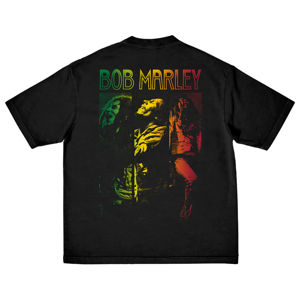 Bob Marley x Island Records Rasta T-Shirt - Image 2