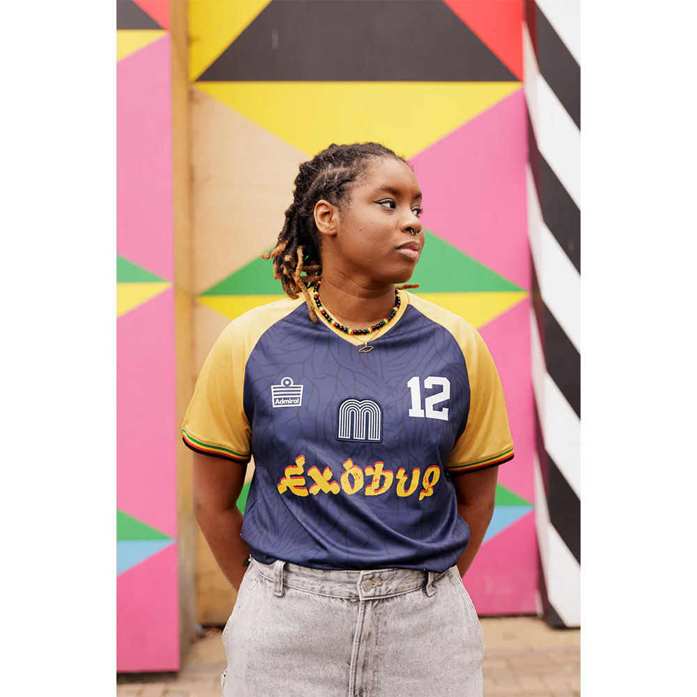 Bob Marley x Mundial x Admiral Away Exodus Football Top - Image 7