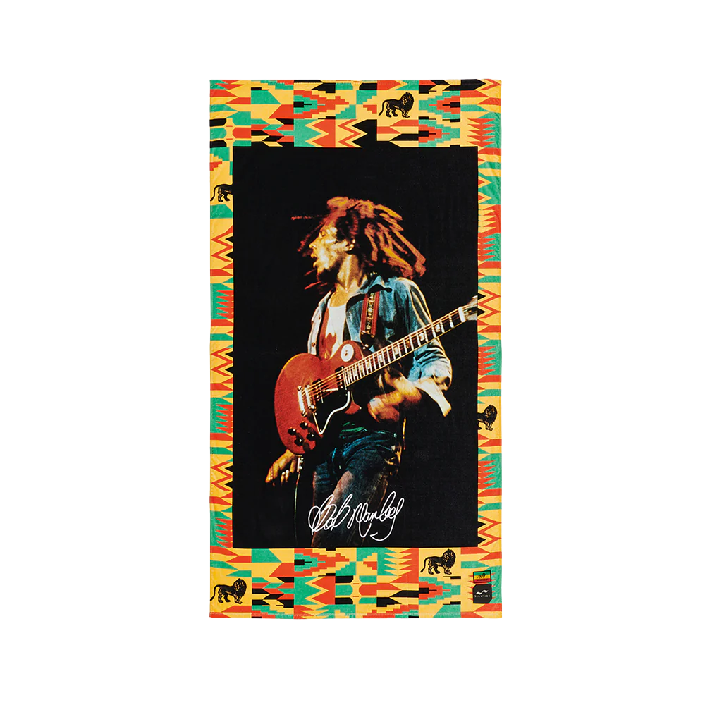 Bob Marley x Slowtide Trenchtown Beach Towel