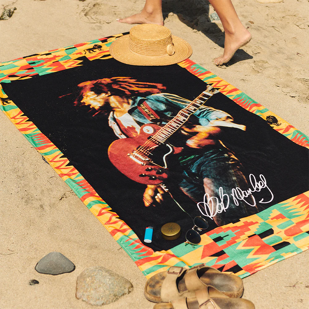 Bob Marley x Slowtide Trenchtown Beach Towel - Image 4
