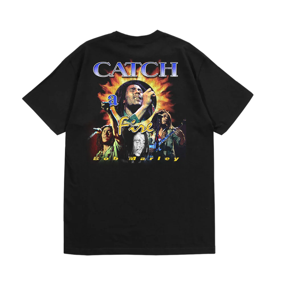 Catch A Fire Black T-Shirt - Image 2