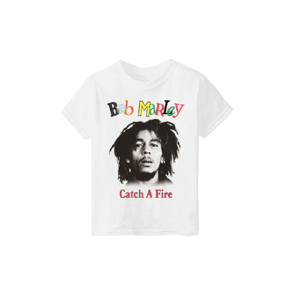 Catch A Fire White Kids T-Shirt