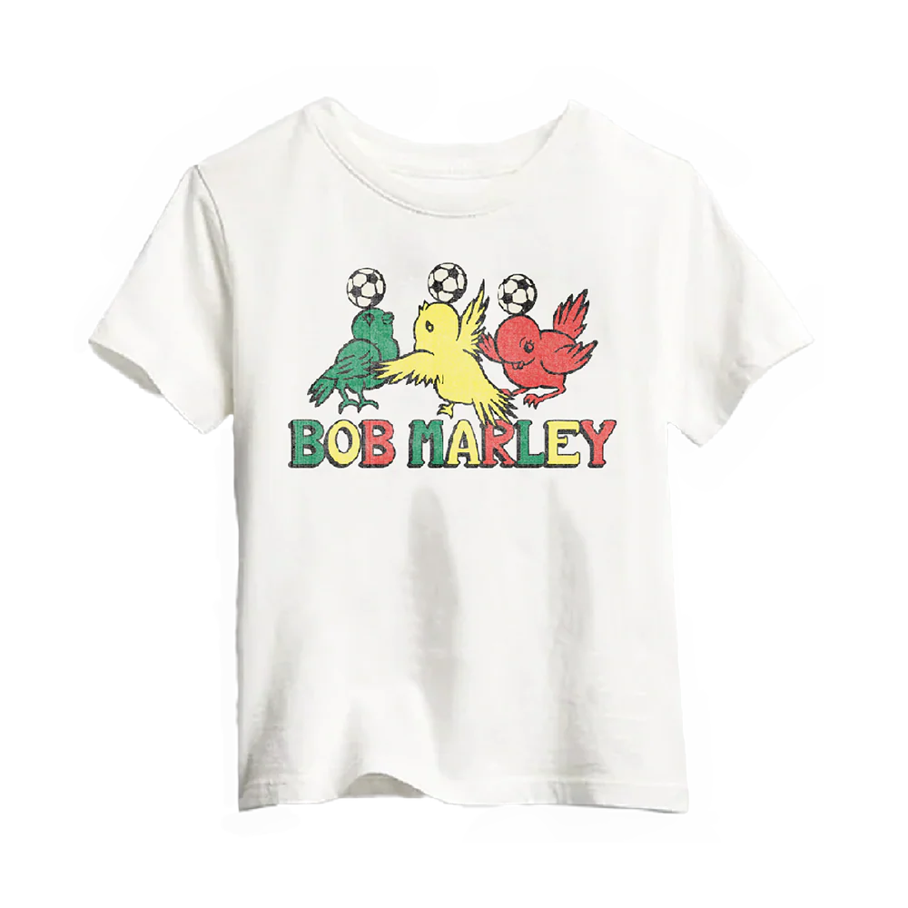 Chick Soccer Logo Kids White T-Shirt