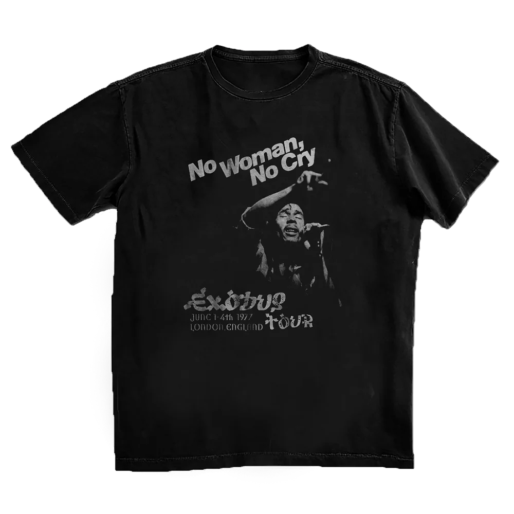 No Woman No Cry in London Black T-Shirt