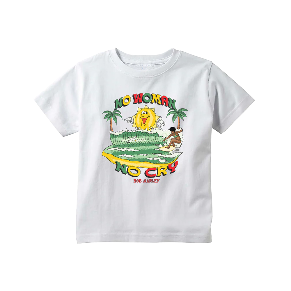 No Woman No Cry White Toddler T-Shirt
