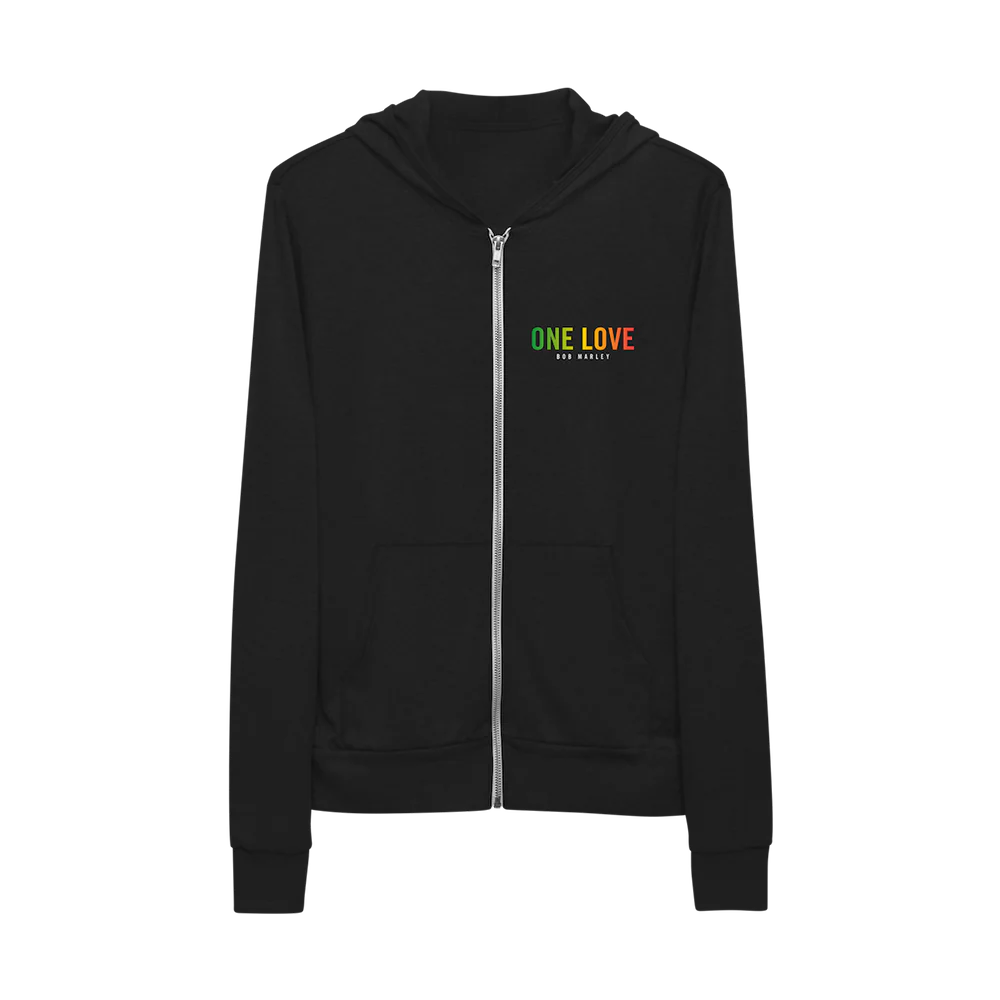 One Love Gradient Zip Hoodie