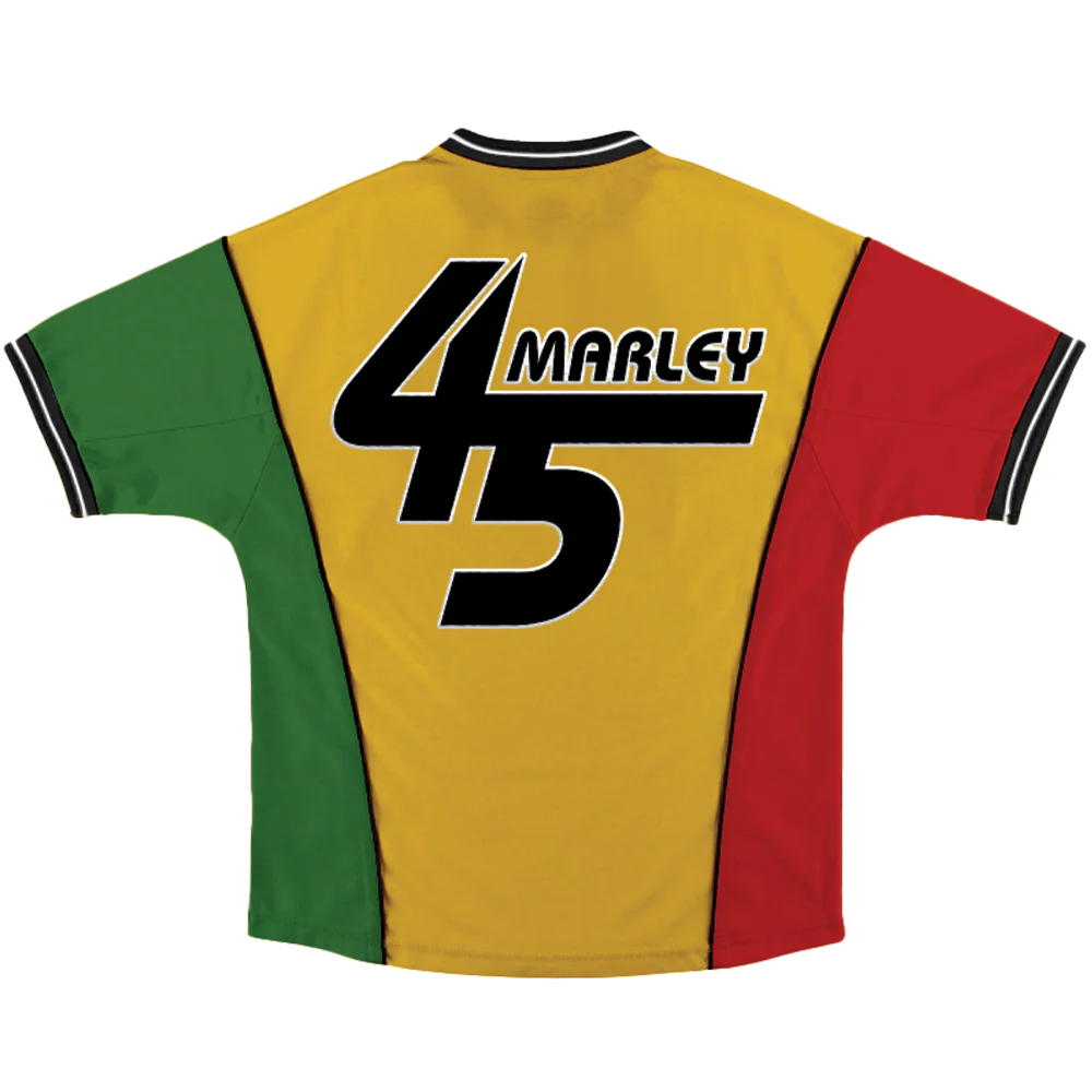 Rasta 45 Soccer Jersey T-Shirt - Image 2