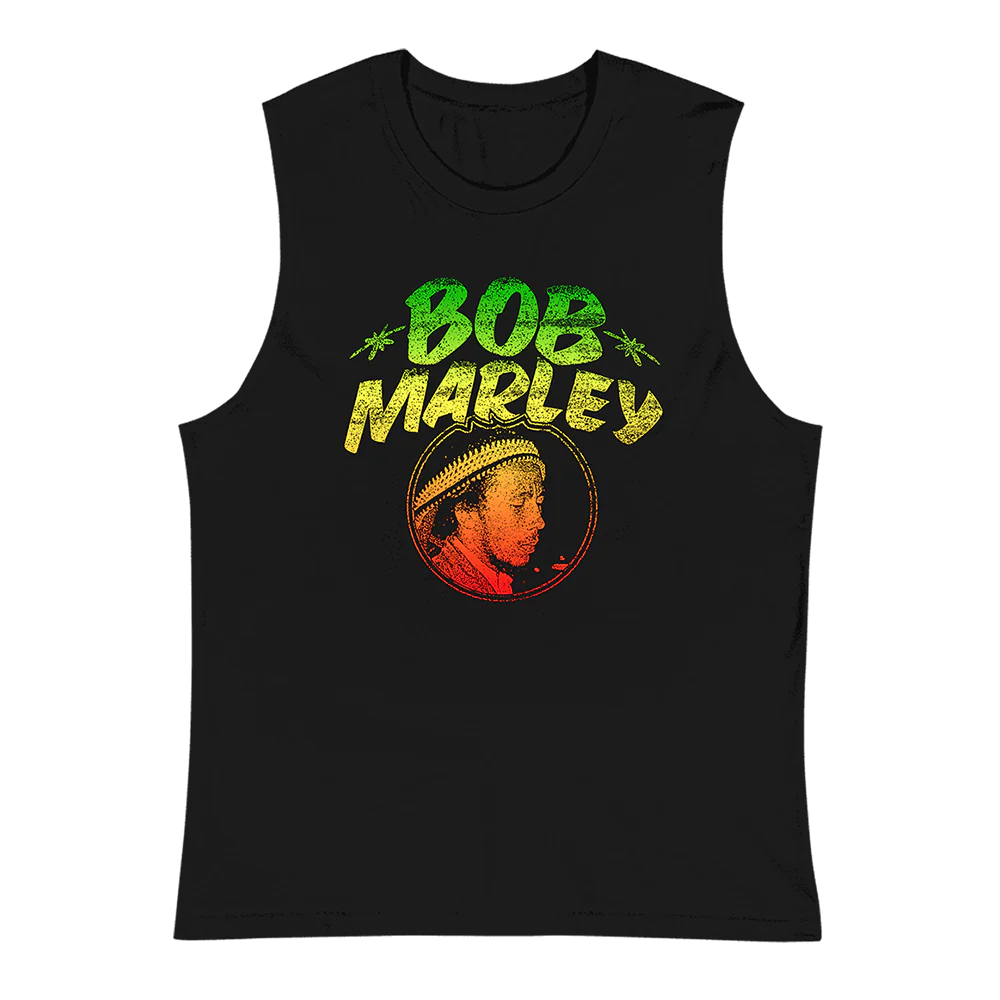 Rasta Portrait Muscle Tank