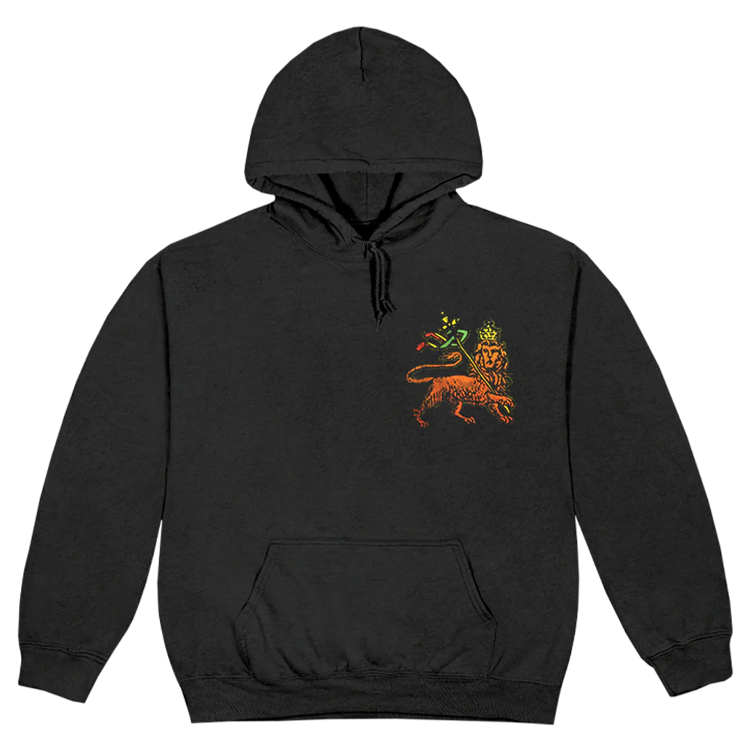 Redemption Washed Lion Black Pullover Hoodie - Image 3