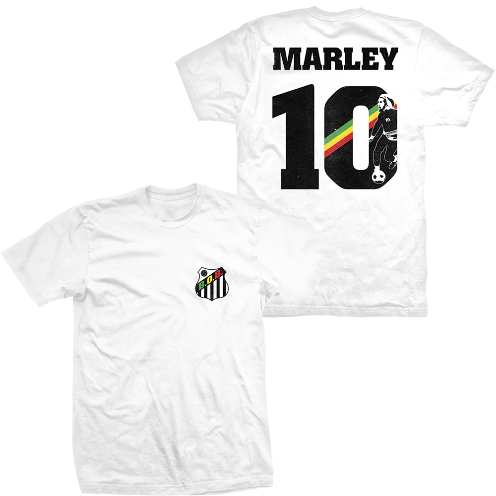 Santos Rasta White T-Shirt